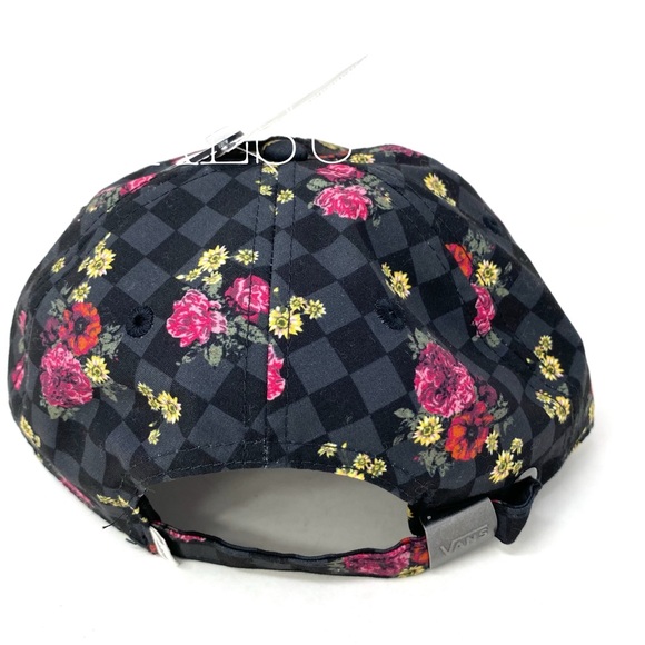 VANS Hats Womens Court Side Print Cap - Floral - Picture 3 of 8